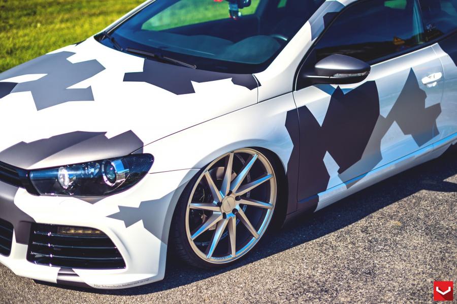  Volkswagen Scirocco on Vossen Wheels 2015 года  (фото 9 из 10)